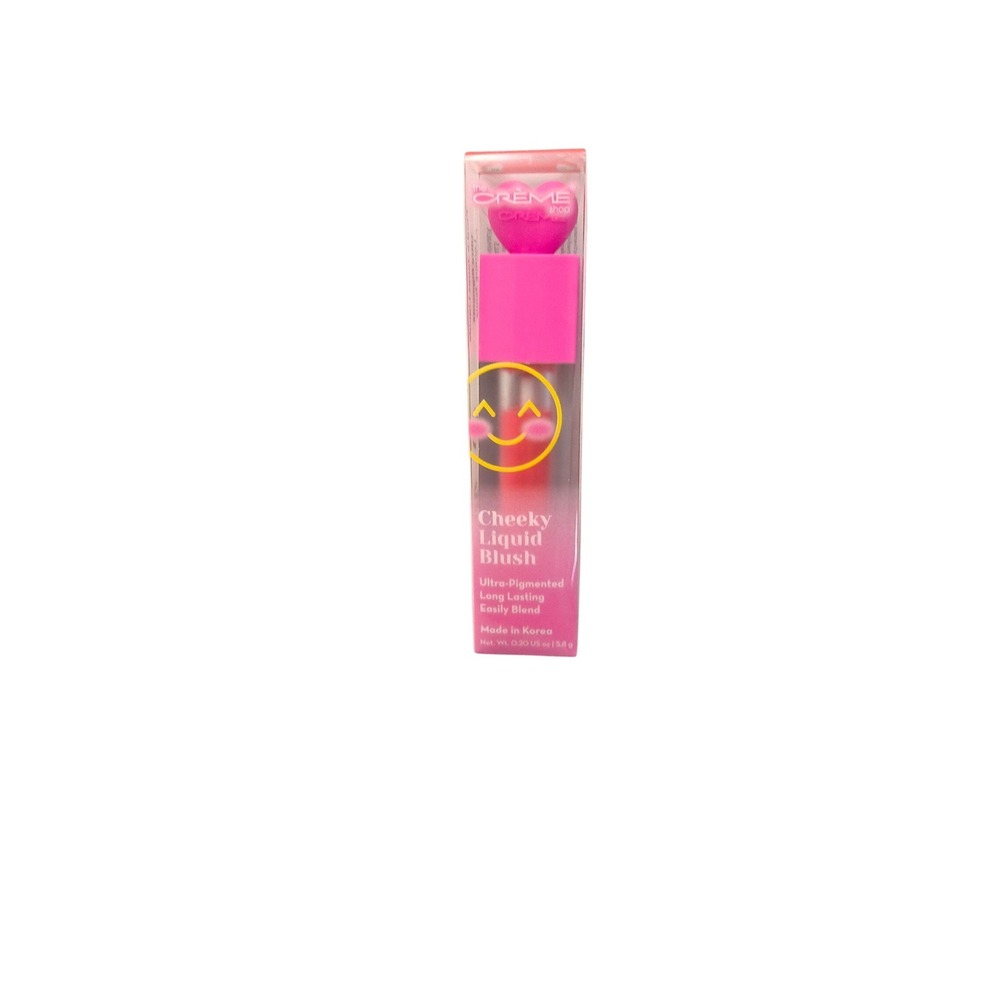 New The Crème Shop Cheeky Liquid‎ Blush in Coral Me
